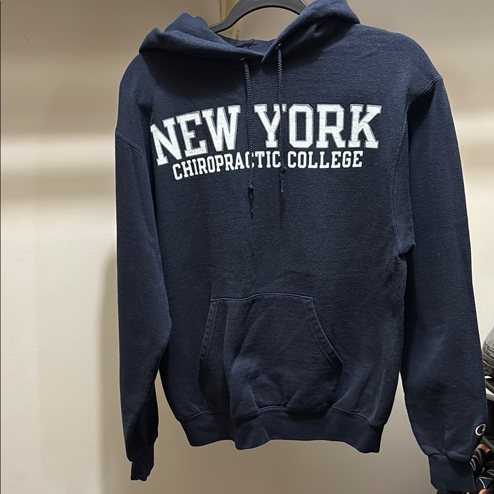 Champion Navy Hoodie Sweatshirt